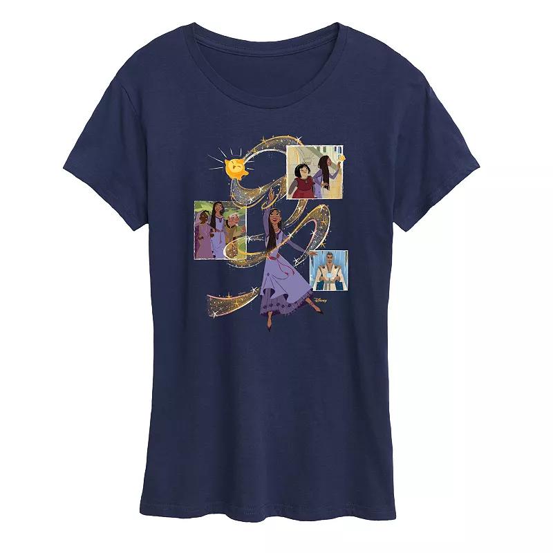 Disney's Wish Asha Women's Friends Graphic Tee, Girl's,  Product Image