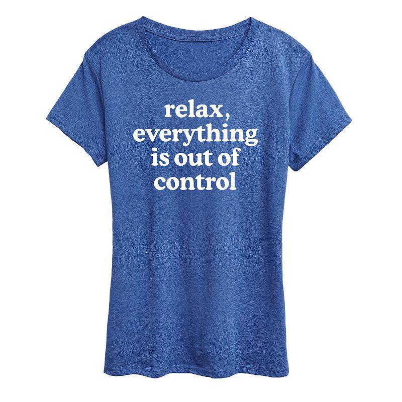 Women's Relax Out Of Control Graphic Tee, Girl's,  Product Image