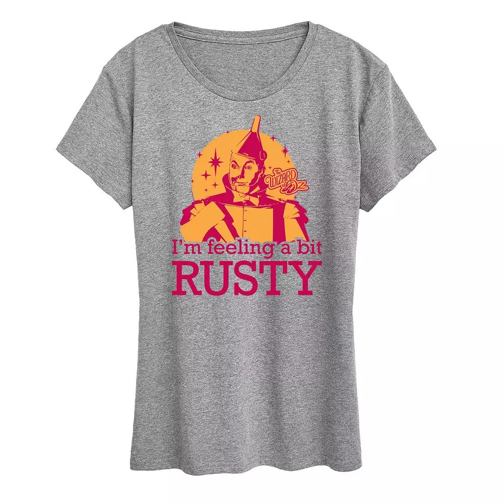 Women's The Wizard Of Oz A Bit Rusty Graphic Tee,  Product Image