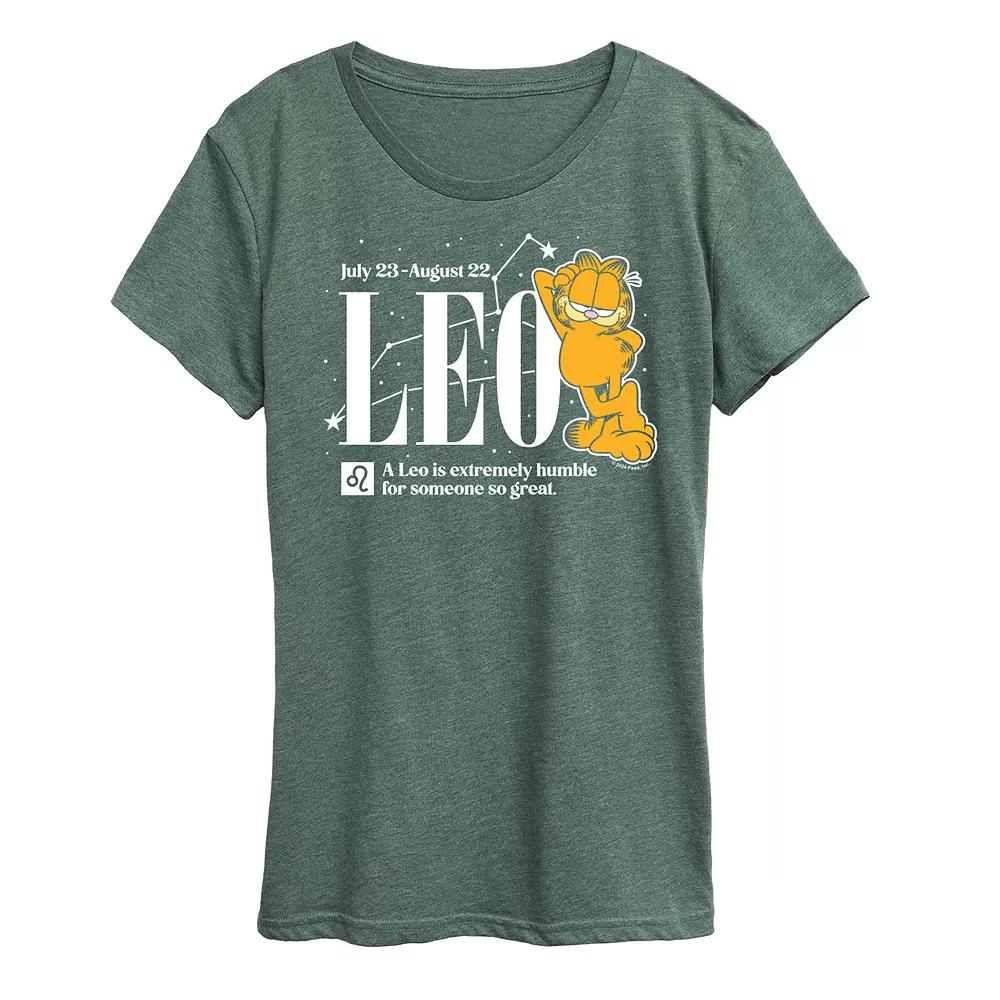 Women's Garfield Leo Graphic Tee,  Product Image