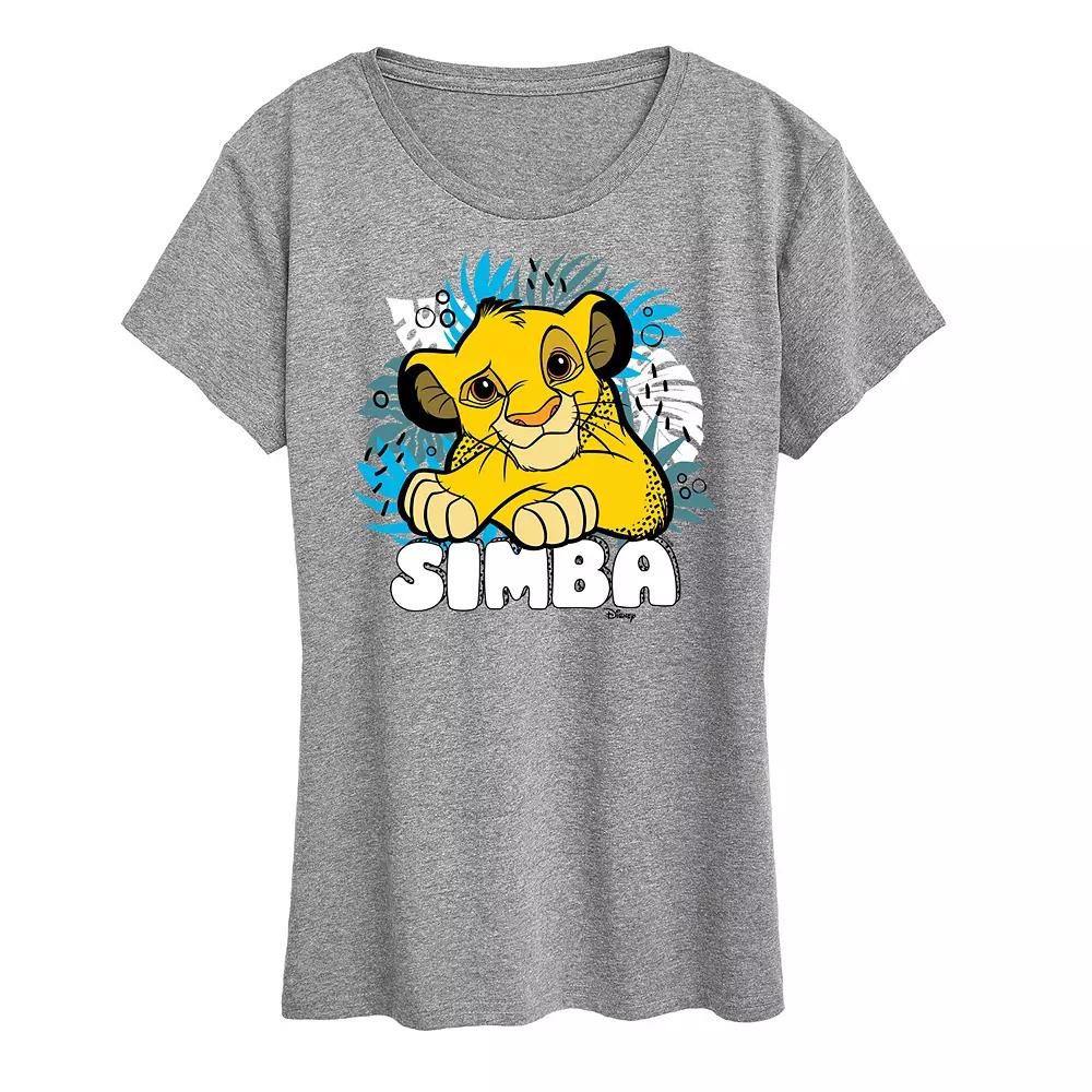 Disney's Lion King Simba Women's Graphic Tee,  Product Image