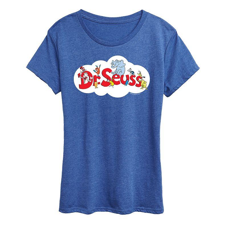 Women's Dr. Seuss Cloud Logo Graphic Tee,  Product Image