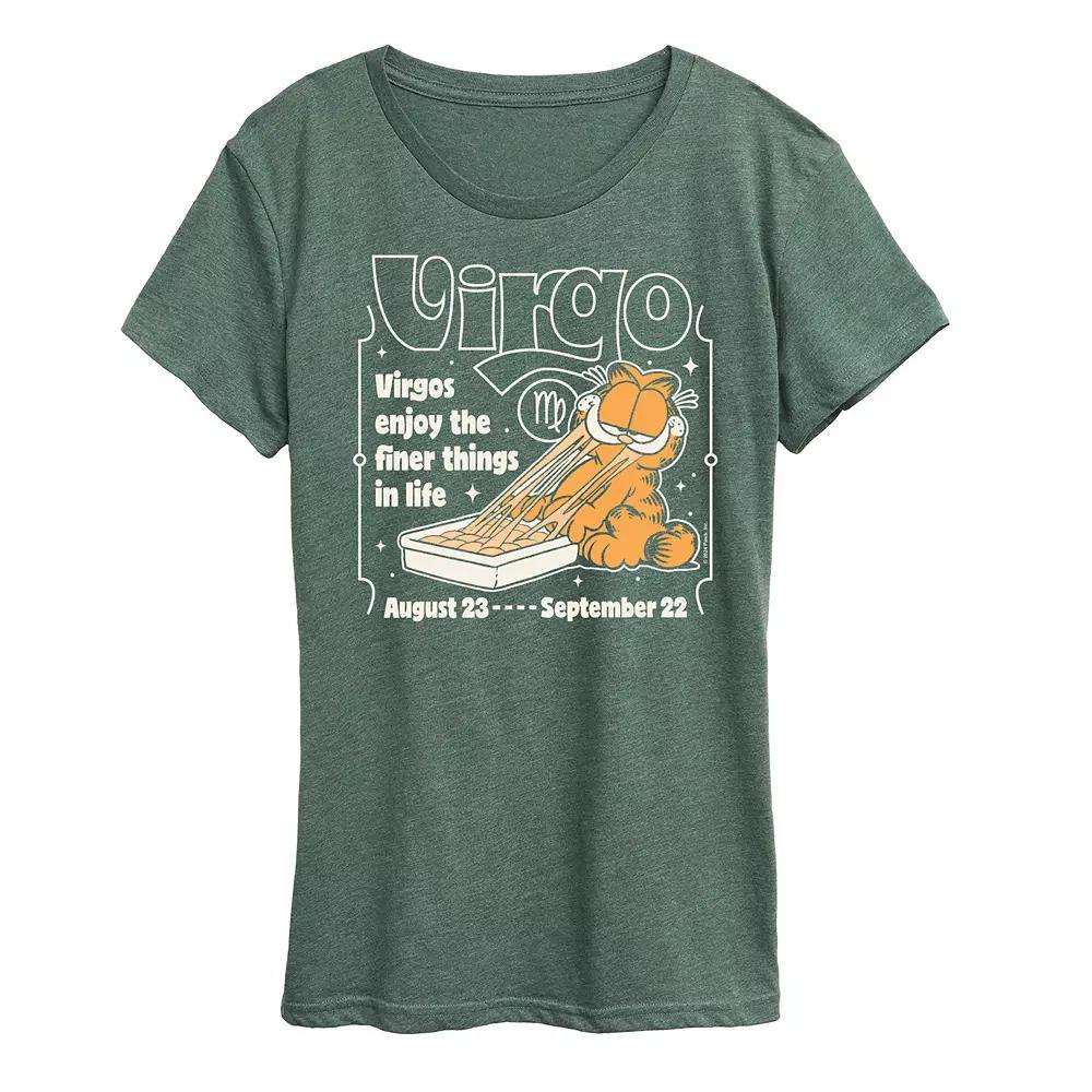 Plus Garfield Virgo Graphic Tee, Women's,  Product Image
