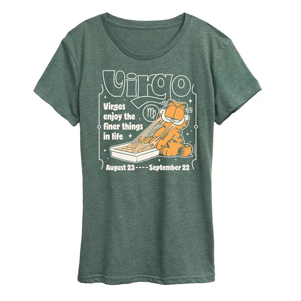 Plus Garfield Virgo Graphic Tee, Women's,  Product Image