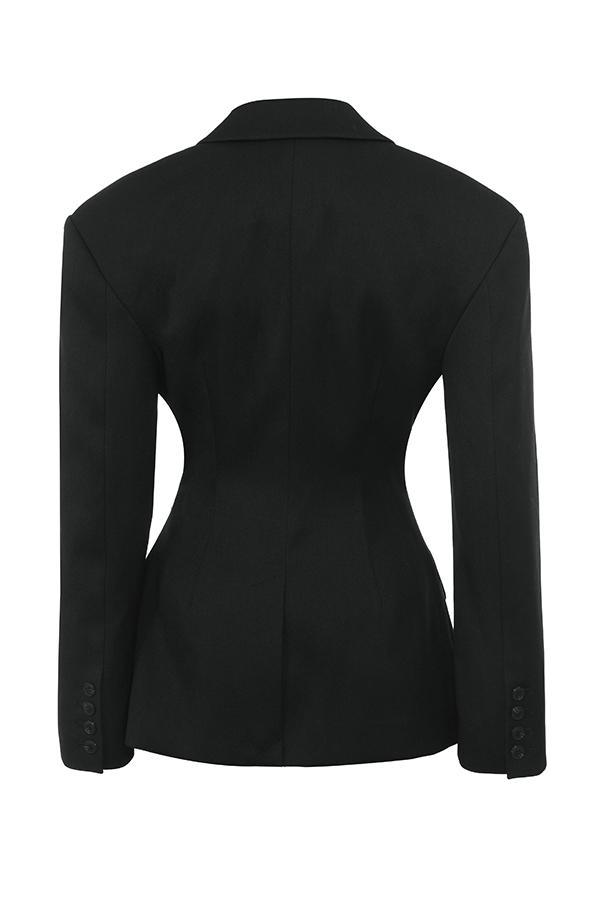 Hudson  black hourglass blazer Product Image