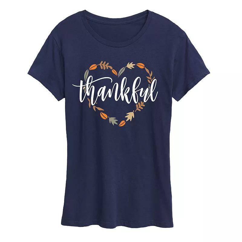 Women's Christmas Baking Heart Graphic Tee, Girl's,  Product Image