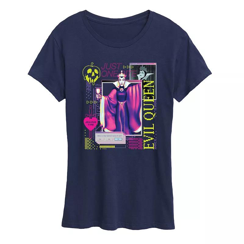 Disney's Snow White and the Seven Dwarfs Evil Queen Women's Vapor Screen Graphic Tee,  Product Image