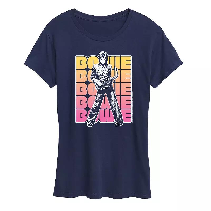 Women's Bowie Stacked Graphic Tee,  Product Image