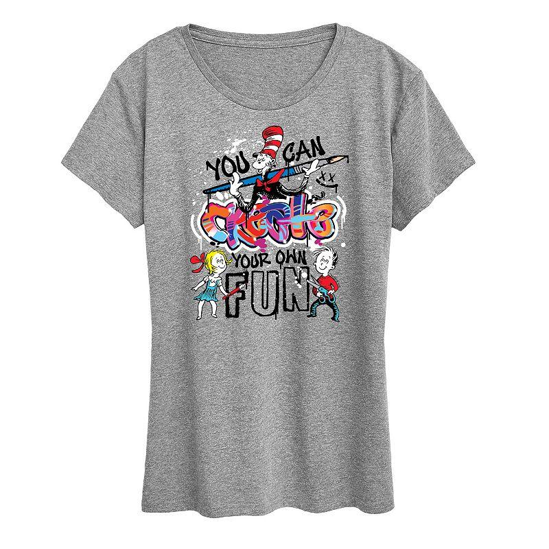 Women's Dr. Seuss Create Your Own Fun Graphic Tee,  Product Image