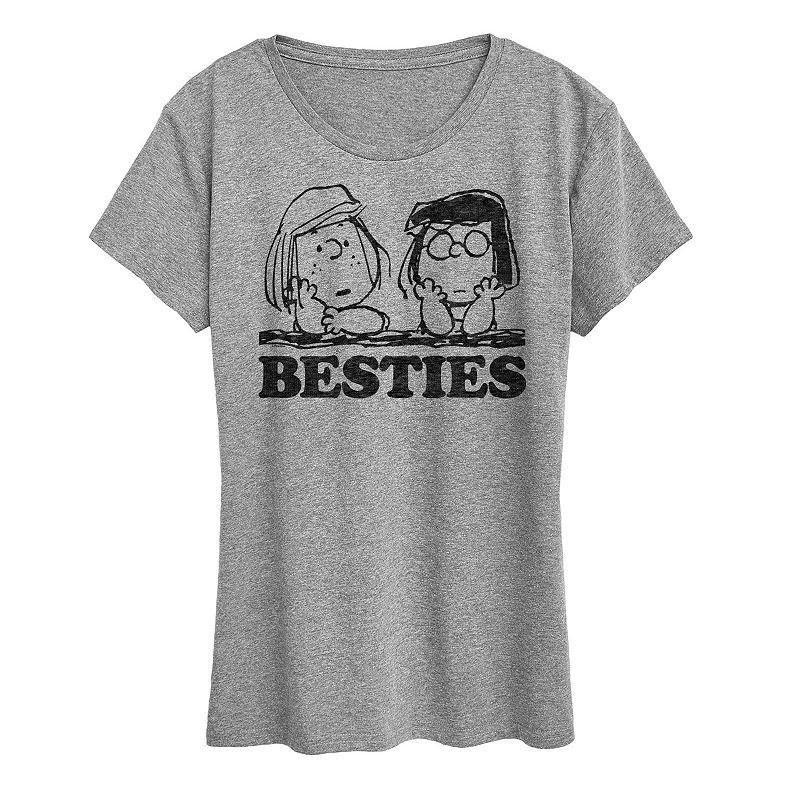 Women's Peanuts Patty & Marcie Besties Graphic Tee,  Product Image