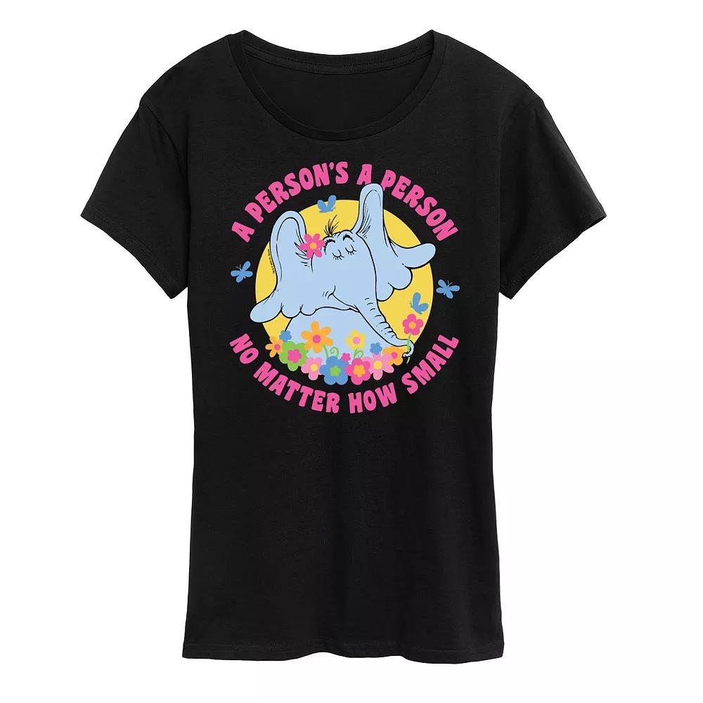 Women's Dr. Seuss A Person's A Person Graphic Tee, Girl's,  Product Image