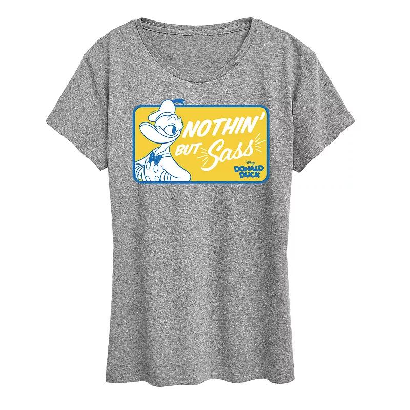 Disney's Donald Duck Women's Nothin' But Sass Graphic Tee,  Product Image