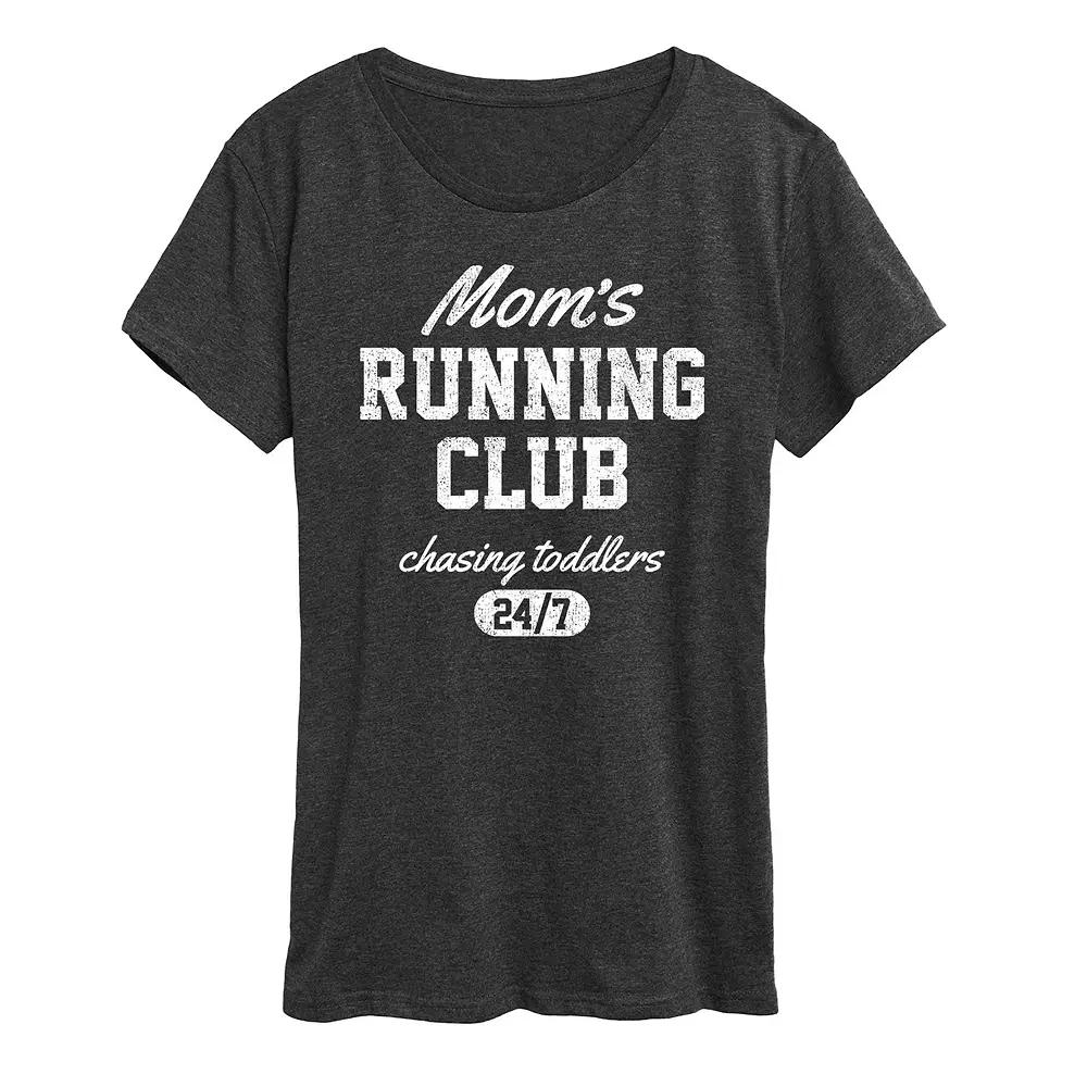 Women's Moms Running Club Graphic Tee,  Product Image
