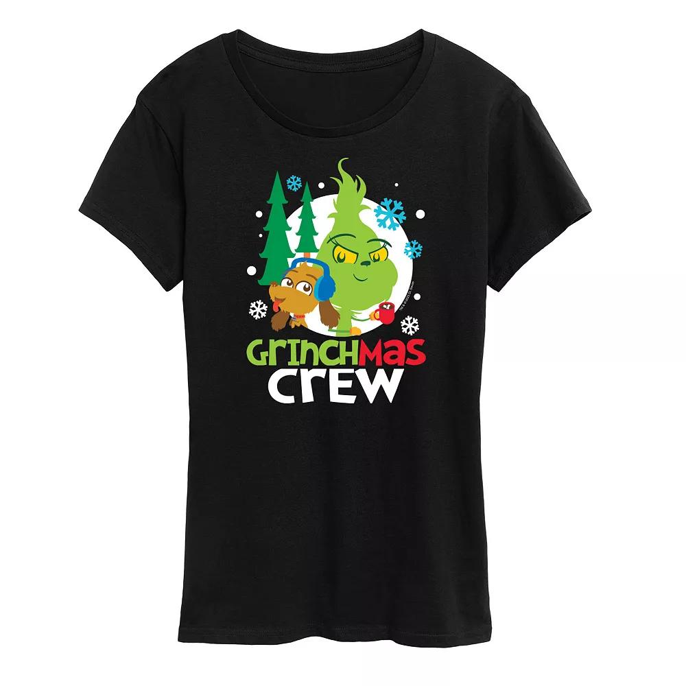Women's Dr. Seuss Little Grinch Grinchmas Crew Graphic Tee, Girl's,  Product Image