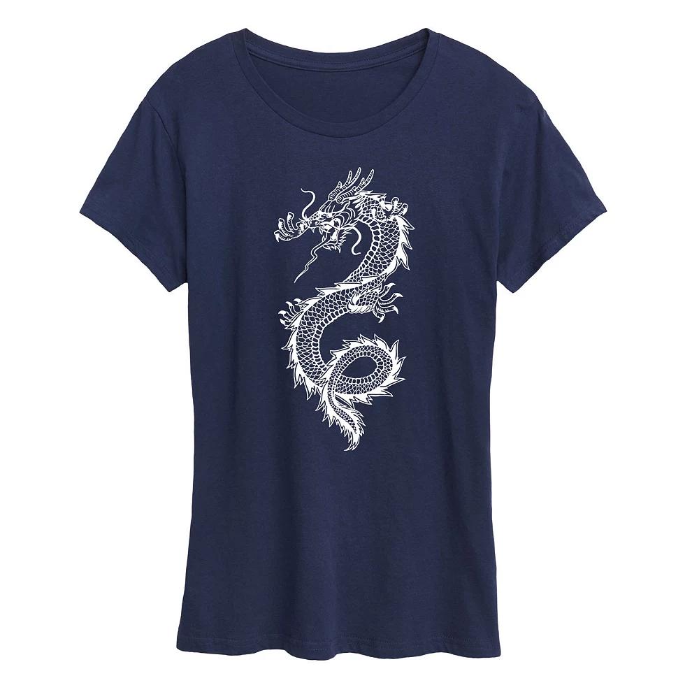 Women's Chinese Dragon Graphic Tee,  Product Image