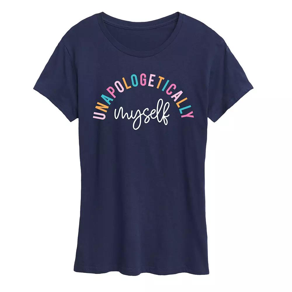 Women's Unapologetically Myself Graphic Tee, Girl's,  Product Image