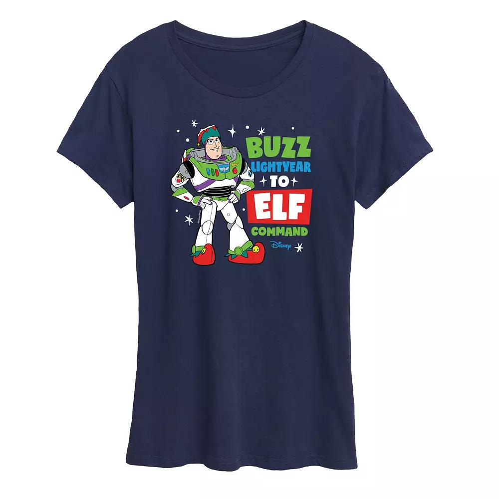 Disney / Pixar's Toy Story Women's Elf Command Graphic Tee, Girl's,  Product Image