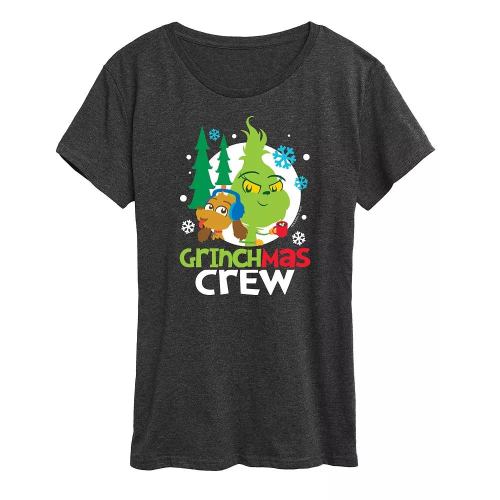 Women's Dr. Seuss Little Grinch Grinchmas Crew Graphic Tee, Girl's,  Product Image