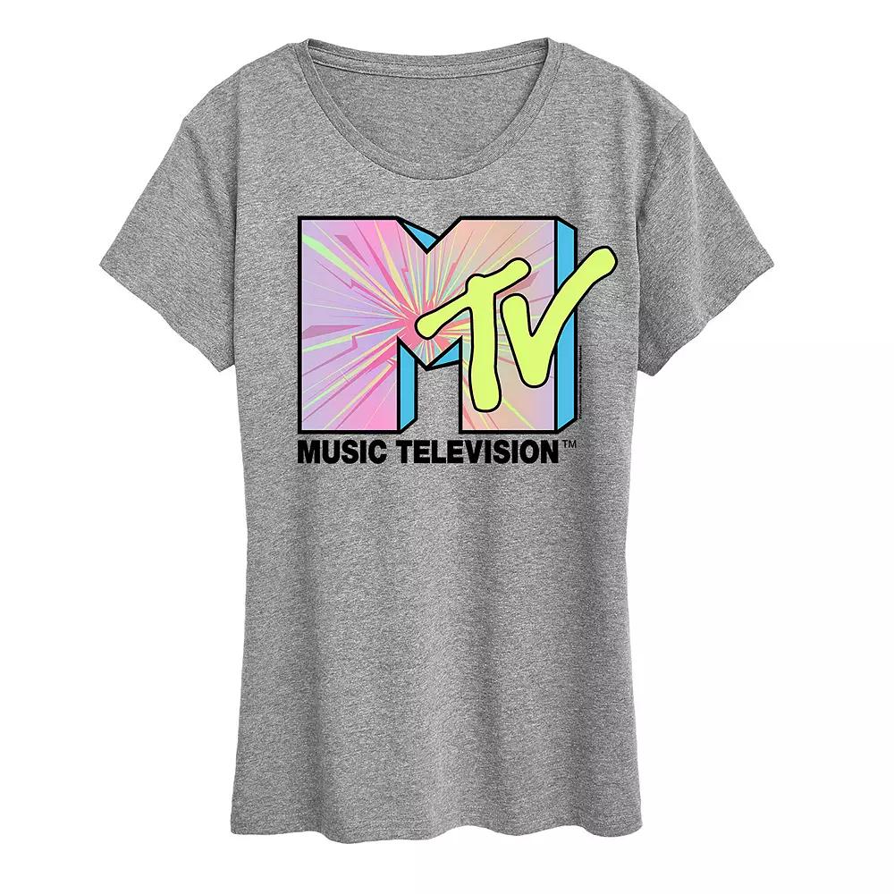 Women's MTV Club Art Graphic Tee,  Product Image