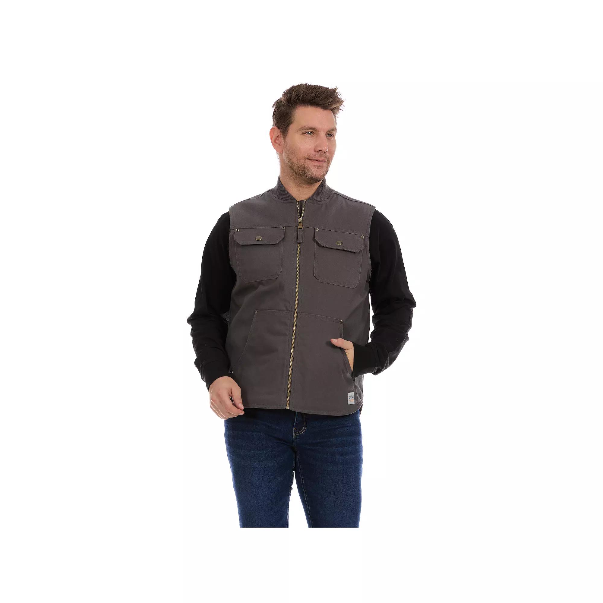 Men's Bass Creek Outfitters® Duck Canvas Vest,  Product Image