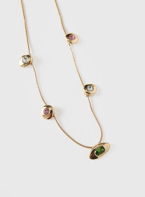 Endless Summers Necklace Gold Product Image