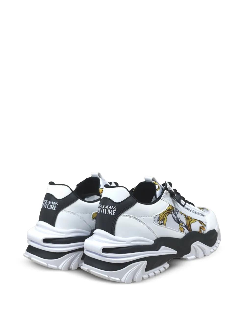 Barocco-print sneakers Product Image