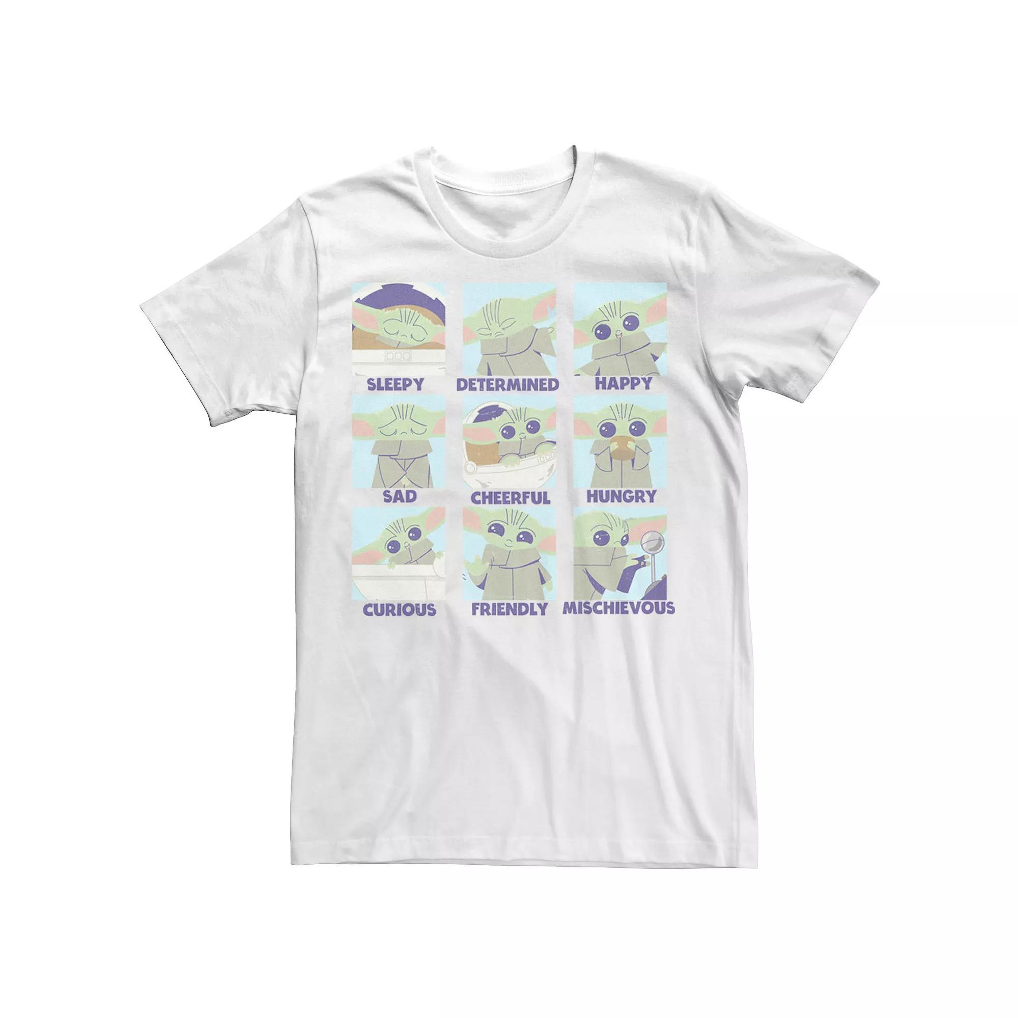 Men's Star Wars The Mandalorian The Child Emotions Tee,  Product Image