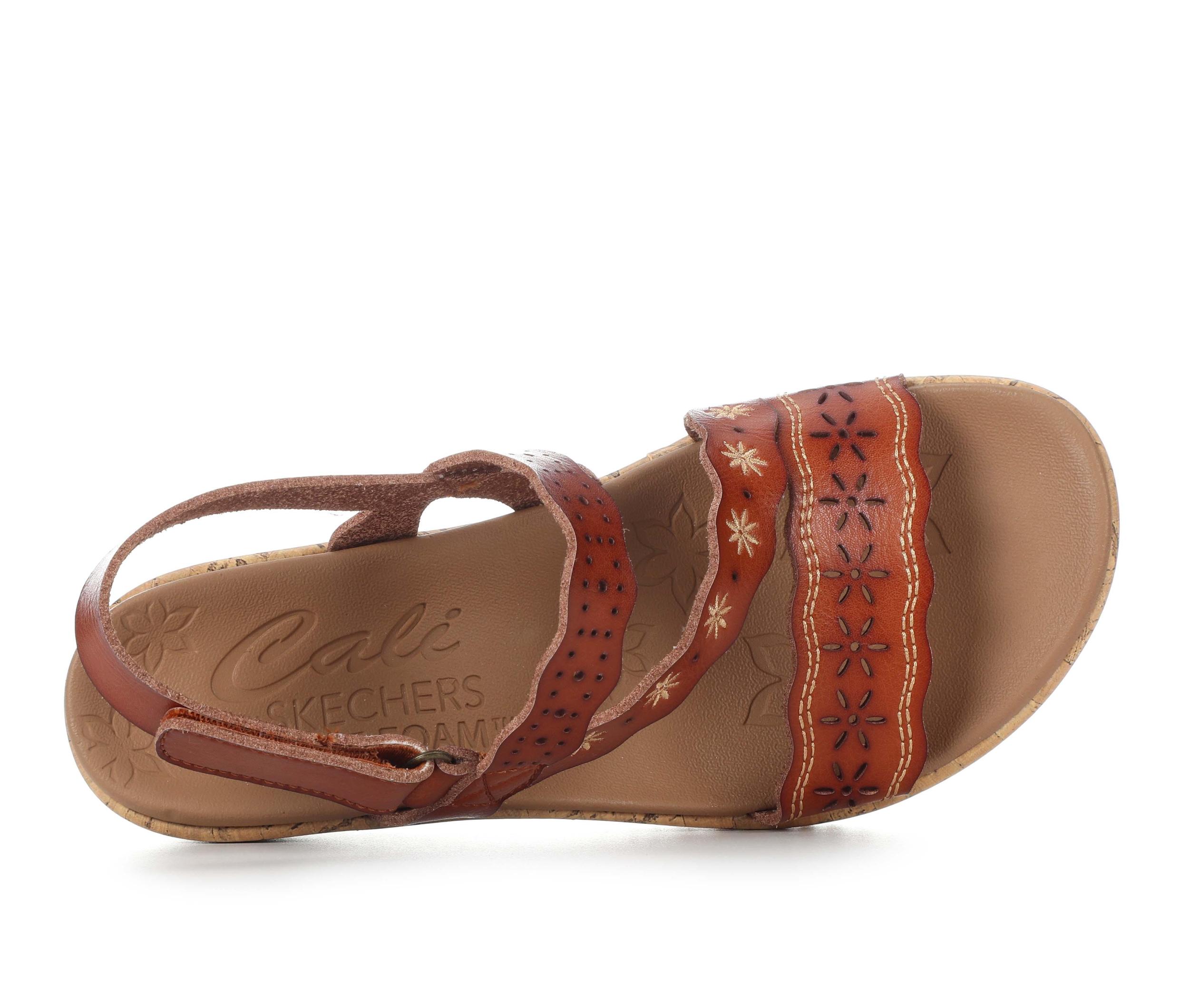 Women's Skechers Cali Beverlee Aura 119596 Wedge Sandals Product Image