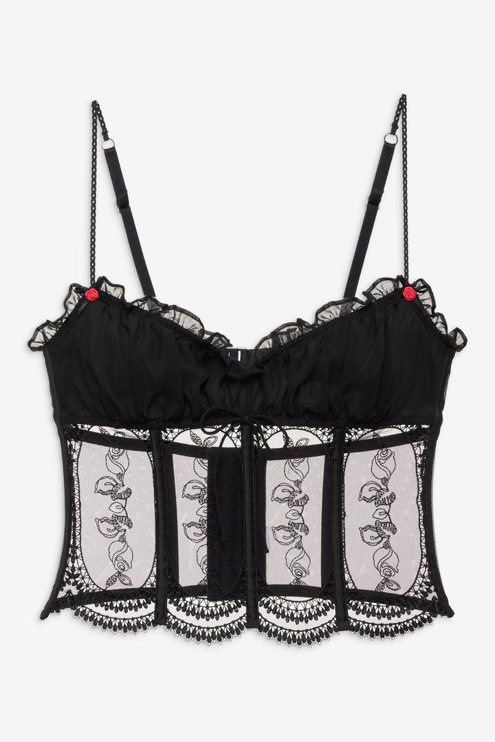 Roxanne Bustier — Black Product Image