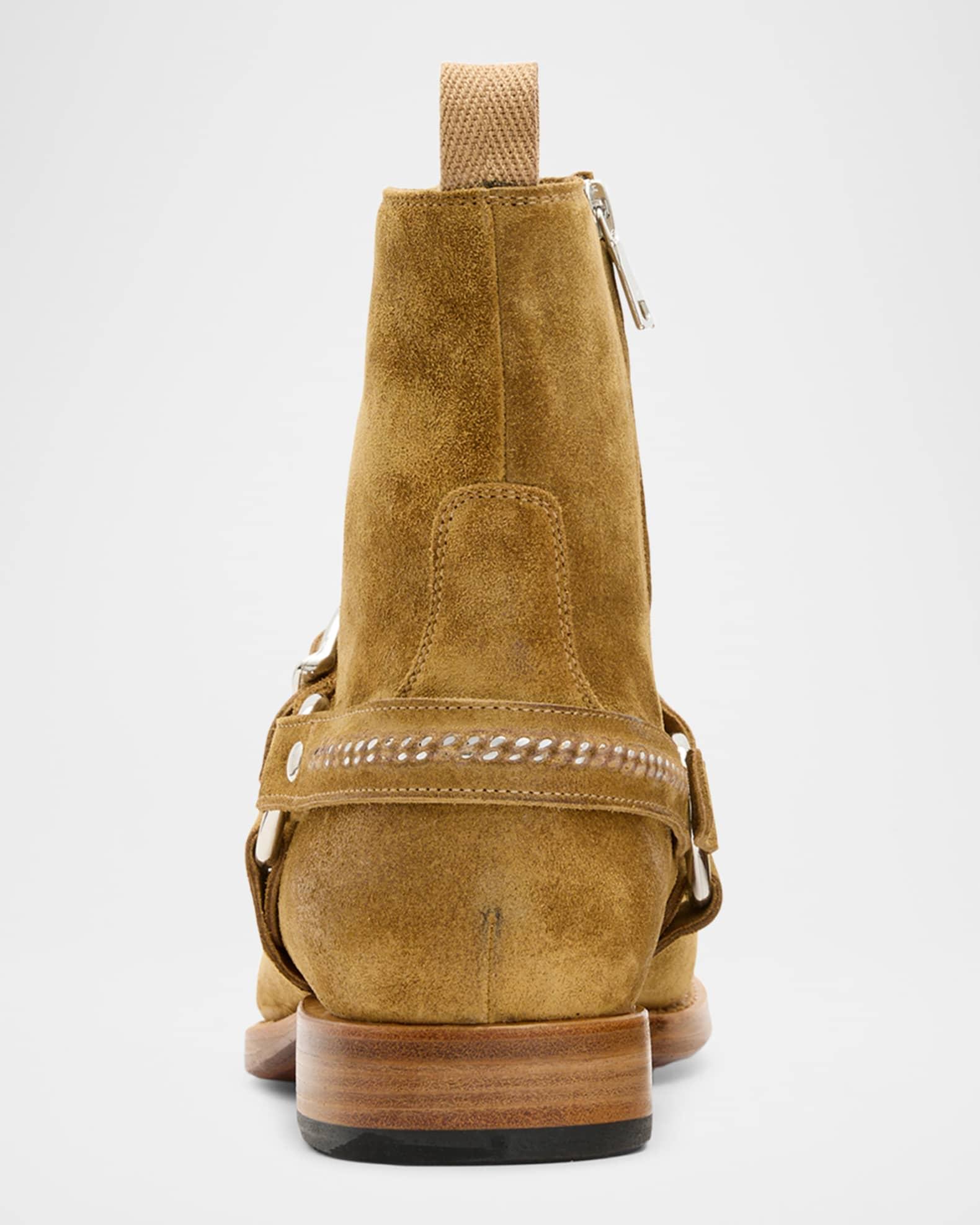 Men's Regent Harness Suede Ankle Boots Product Image