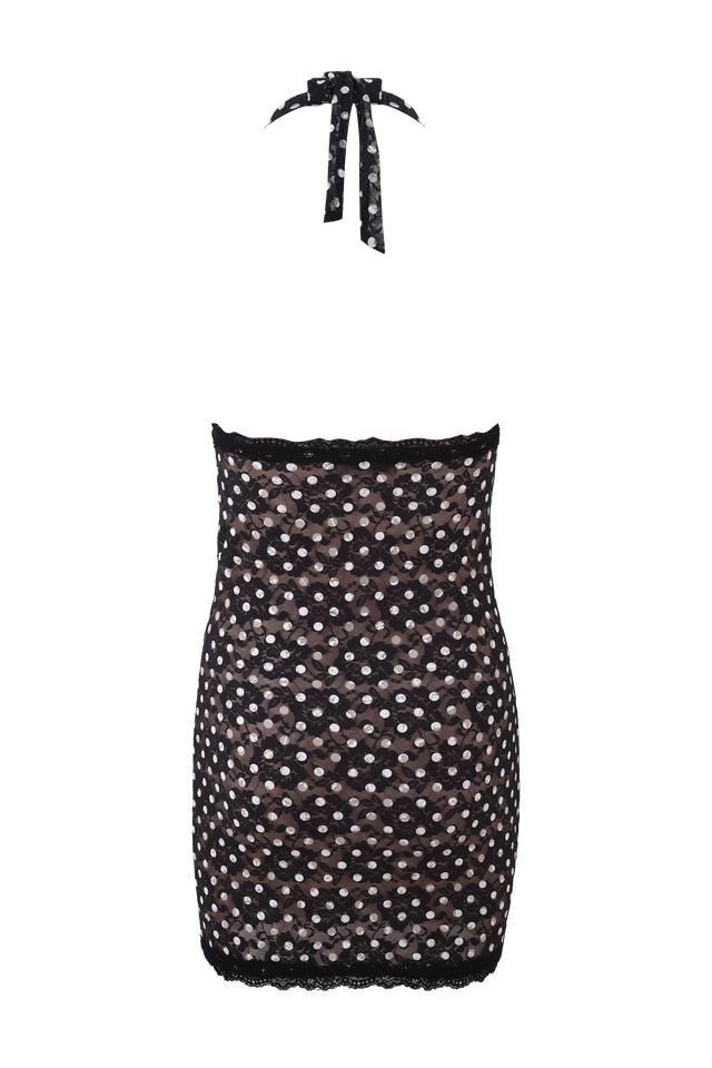 GEM MINI DRESS - BLACK Product Image