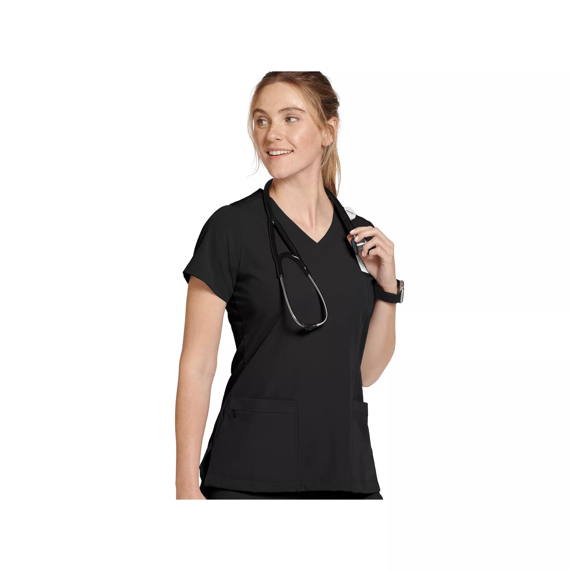 Women's Jockey® Scrubs Mock Wrap Top 2306,  Product Image