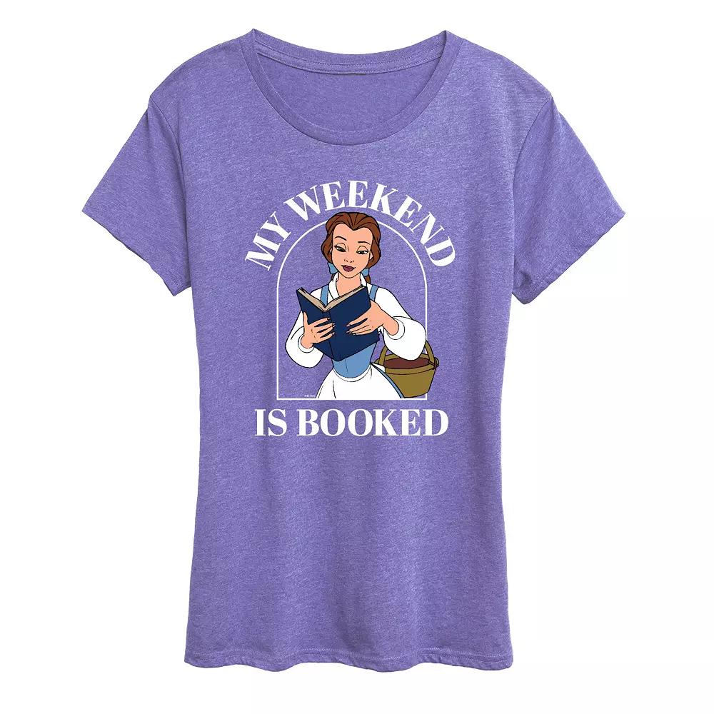 Disney Princess Belle Women's Weekend Graphic Tee, Girl's,  Product Image