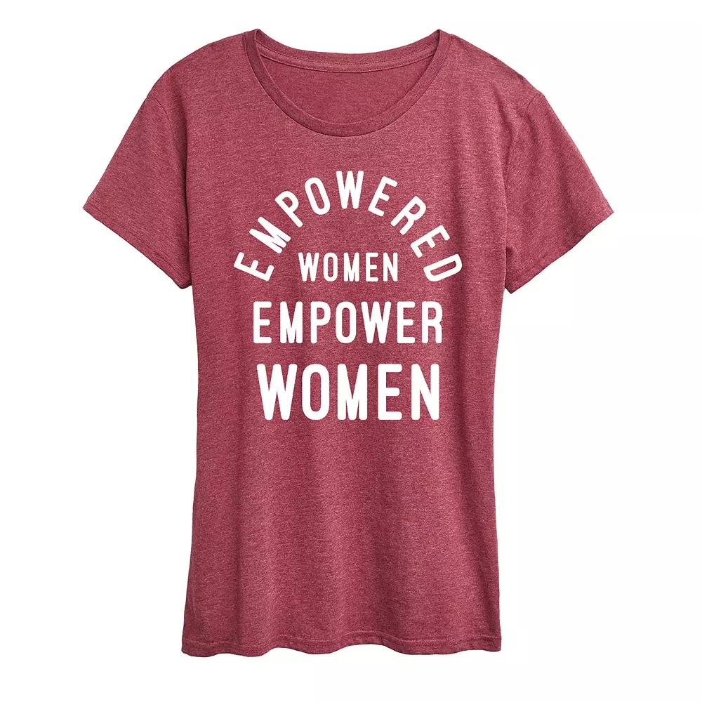 Women's Empowered Women Graphic Tee,  Product Image