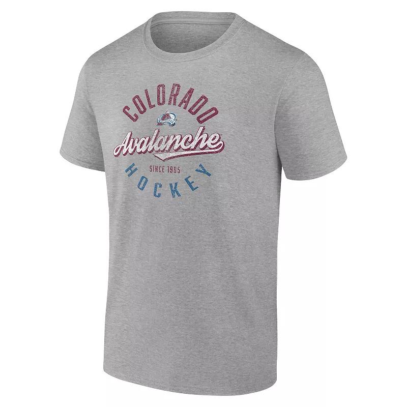 Men's Fanatics Columbus Blue Jackets Hockey Emblem Heritage Graphic Tee,  Product Image