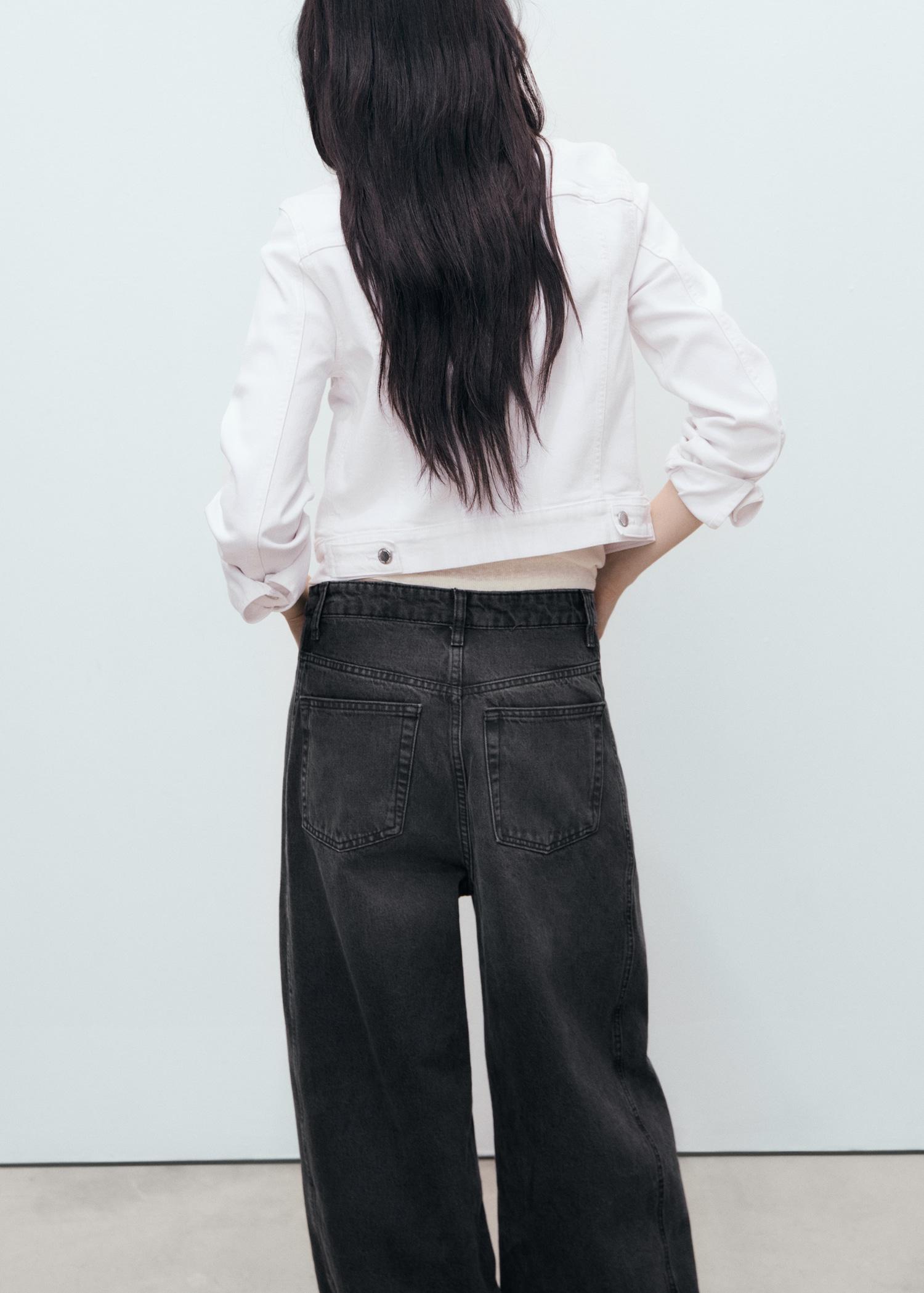 Pockets denim jacket - Women | MANGO USA Product Image