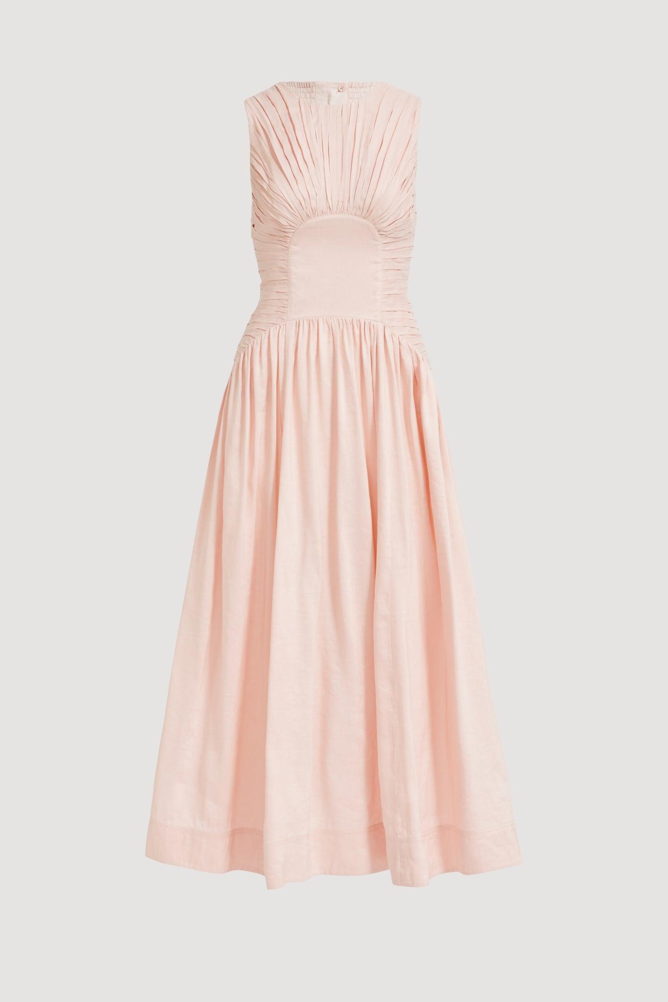 Medea Maxi Dress-TEA BLOSSOM / 4 Product Image