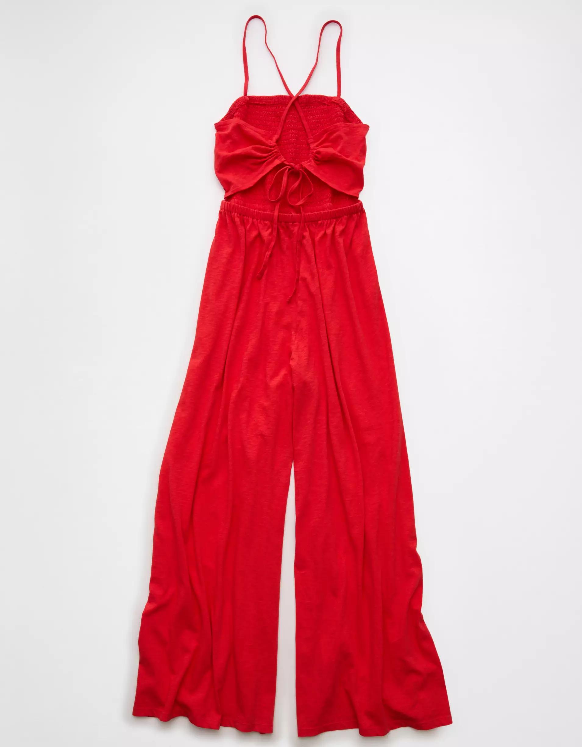 AE Sunchaser Knit Babydoll Jumpsuit Women's Product Image