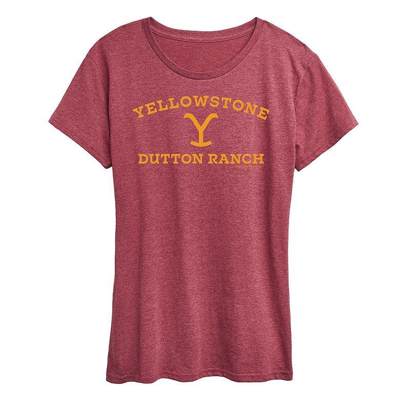 Women's Yellowstone Y Dutton Ranch Logo Graphic Tee, Girl's,  Product Image