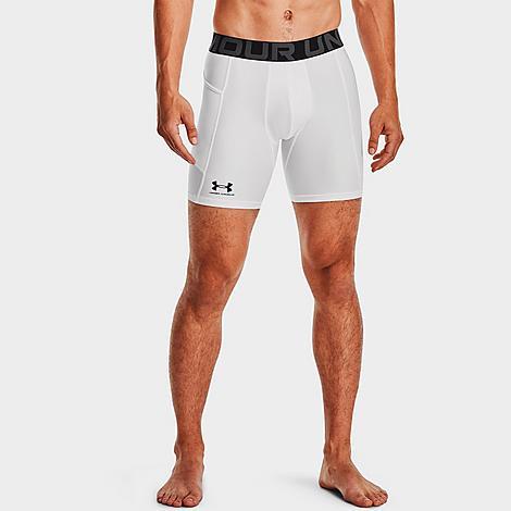 Under Armour Mens Under Armour HG Armour 2.0 6 Compression Shorts - Mens Red/White Product Image