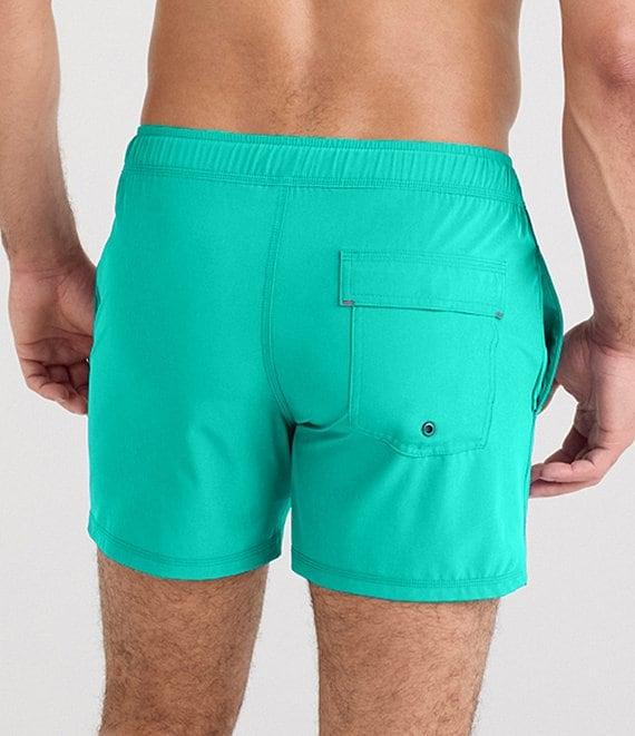 SAXX Oh Bouy 2N1 5#double; Solid Volley Swim Trunks Product Image
