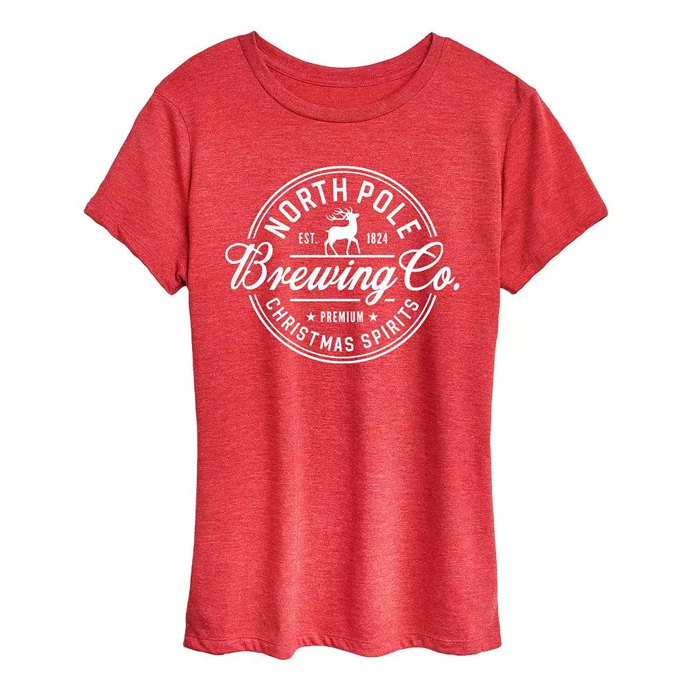 Women's North Pole Brewing Co. Graphic Tee, Girl's,  Product Image
