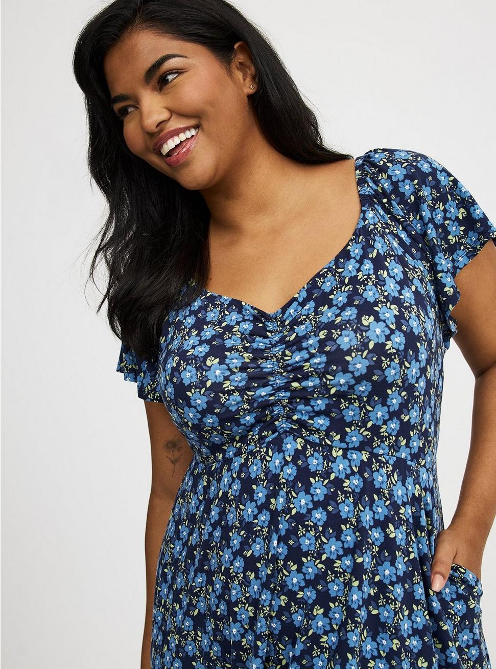 Flutter Sleeve Mini Dress Product Image