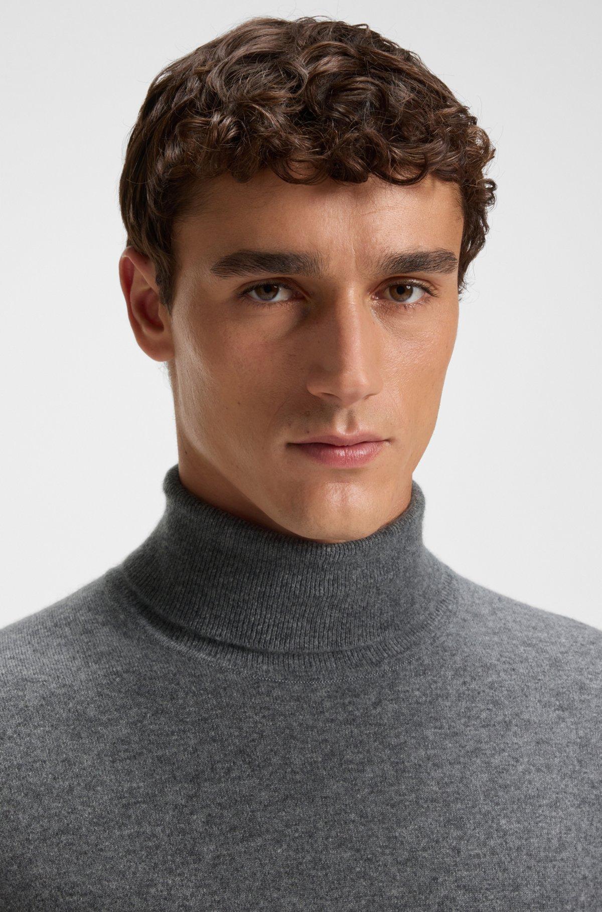 Rollneck sweater in cashmere Product Image