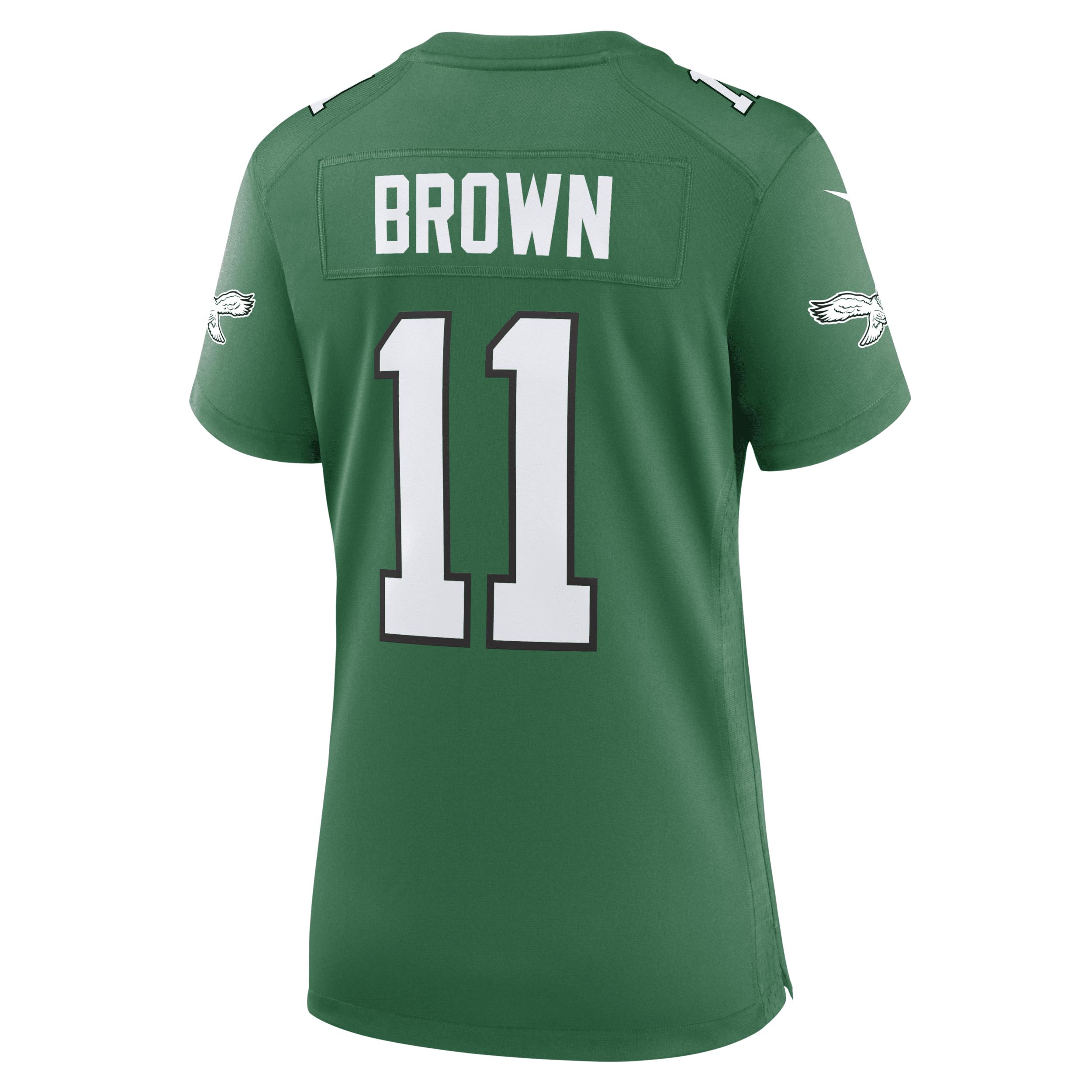 Women's Nike A.J. Brown Kelly Green Philadelphia Eagles Player Jersey,  Product Image