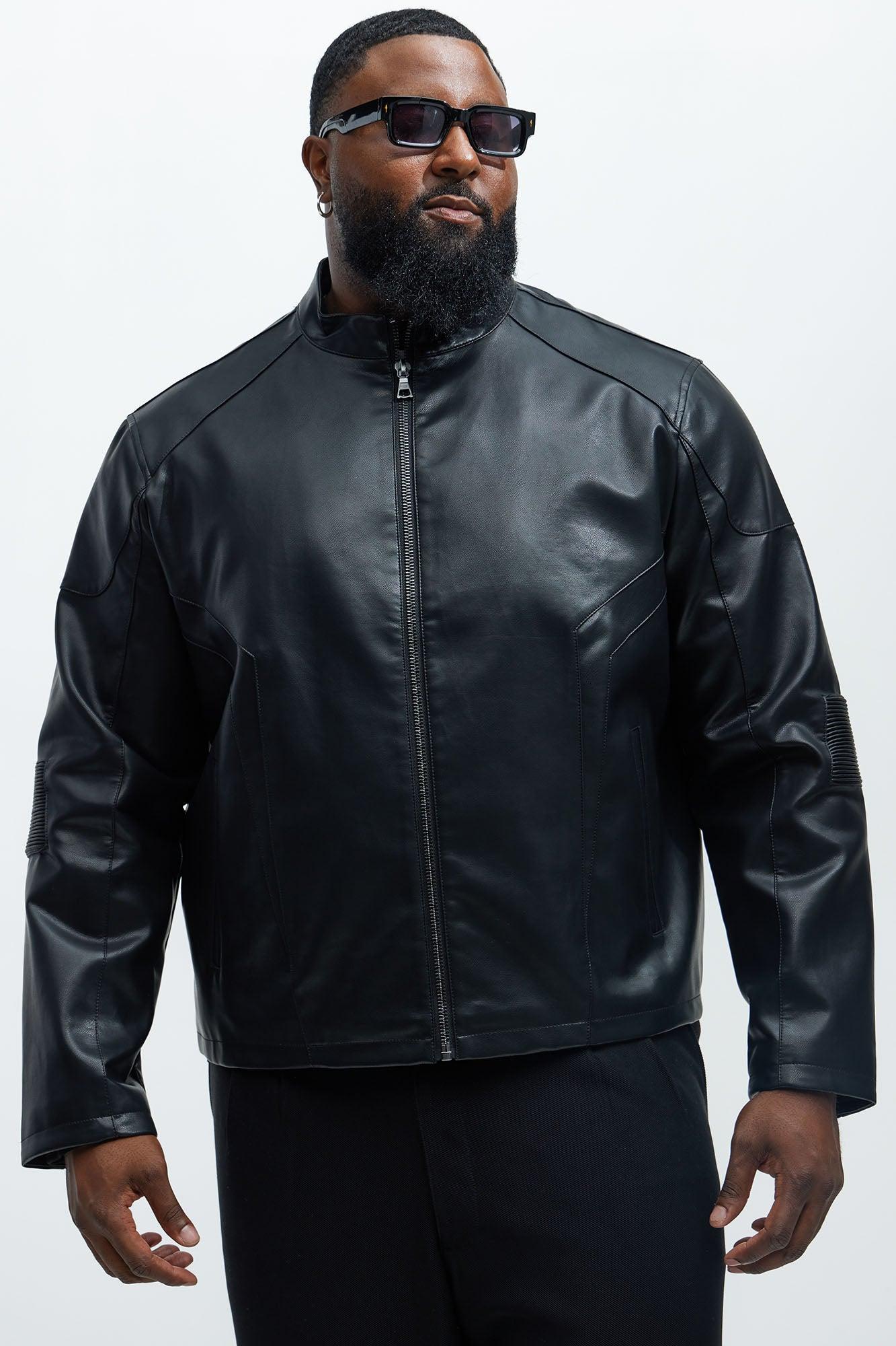 Saber Tooth Zip Up Jacket - Black Product Image