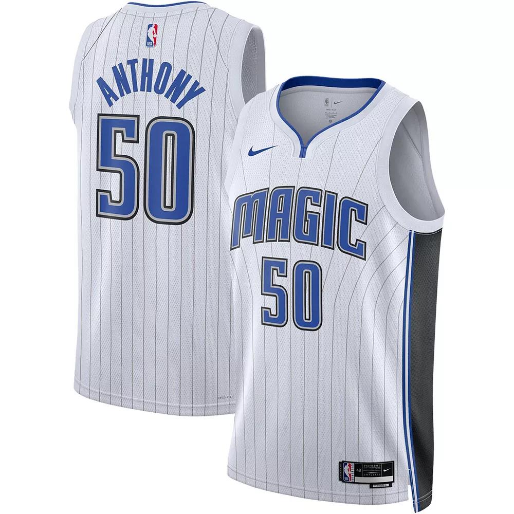 Unisex Nike Cole Anthony White Orlando Magic Swingman Jersey - Association Edition, Men's, Size: Medium, Mag White Product Image
