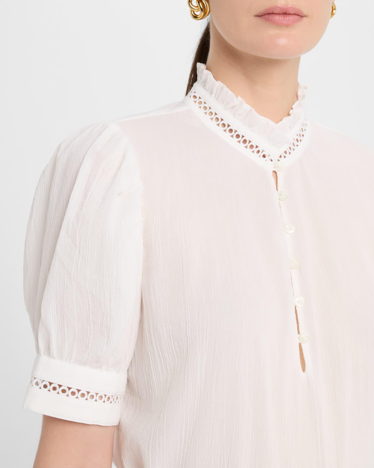 The Ruffle Collar Top Product Image