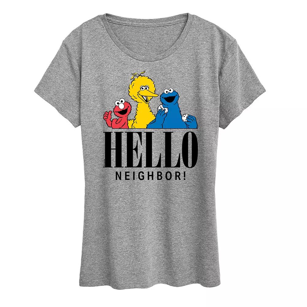 Women's Sesame Street Howdy Graphic Tee, Girl's,  Product Image