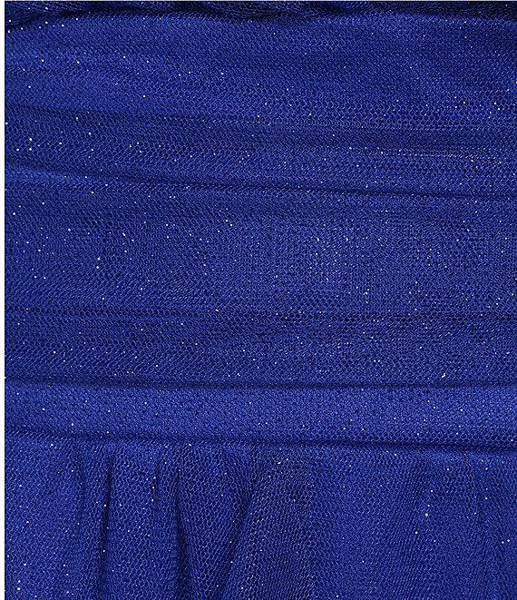 Pear Culture Spaghetti Strap Glitter Cork Dress Product Image